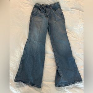 Madewell 11” high rise flare jeans